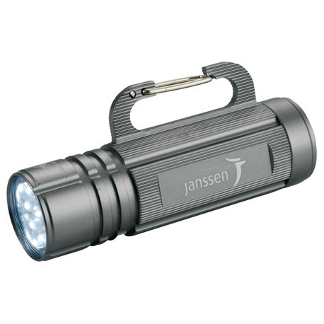 High Sierra® Carabiner Hook Flashlight-1