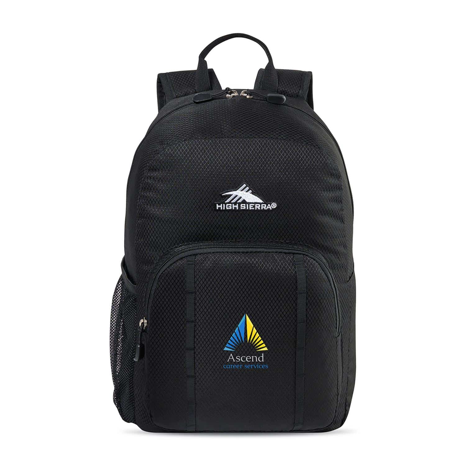 High Sierra® Pilsen Backpack – Black – High Sierra display picture 1