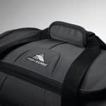 High Sierra® Fairlead 22" Drop Bottom Wheeled Duffel - Mercury-Black - 4