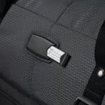 High Sierra® Fairlead 28" Drop Bottom Wheeled Duffel - Mercury-Black - 3