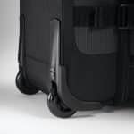 High Sierra® Fairlead 28" Drop Bottom Wheeled Duffel - Mercury-Black - 9