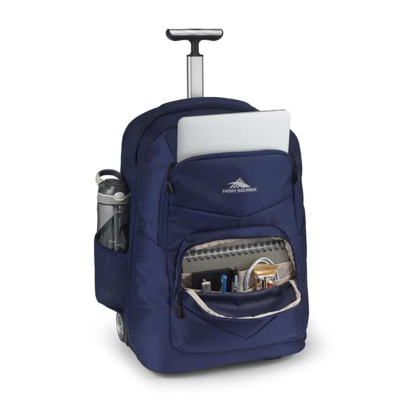 High Sierra® Freewheel Pro Wheeled Backpack - True Navy - 6