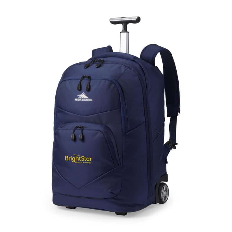High Sierra® Freewheel Pro Wheeled Backpack - True Navy - 8