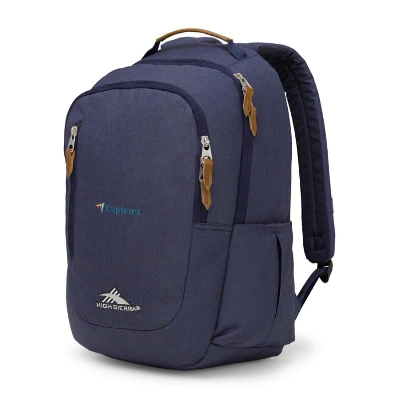 High Sierra® Haidan Laptop Backpack - Navy Heather - 3