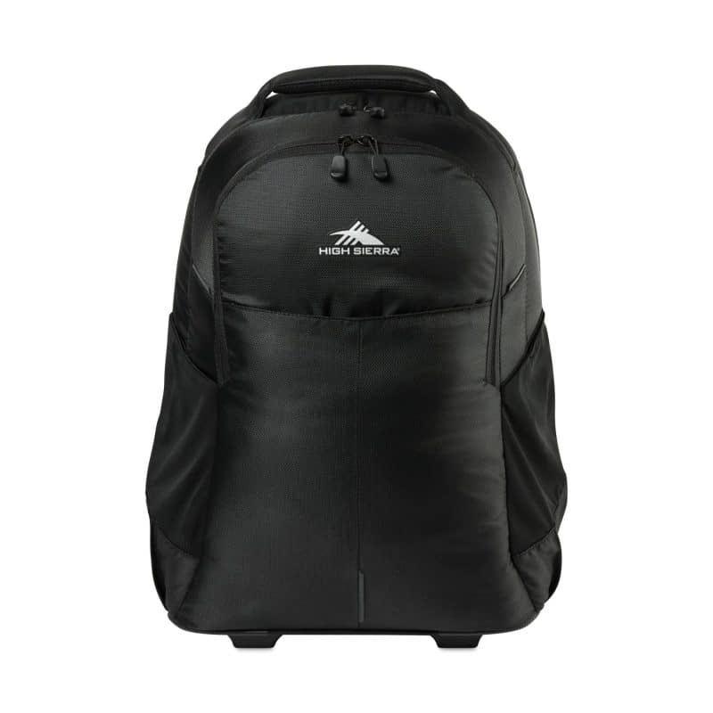 High Sierra® Powerglide Pro Wheeled Backpack - Black - 1