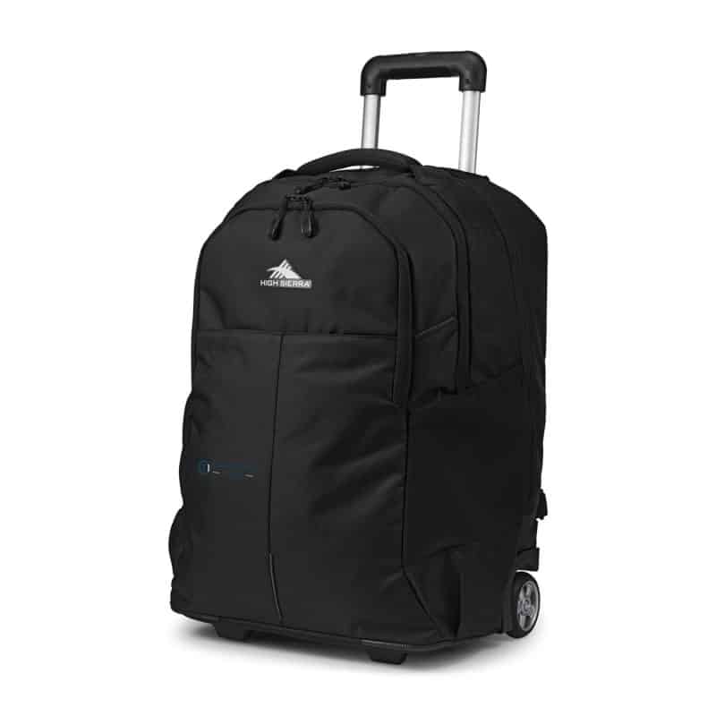 High Sierra® Powerglide Pro Wheeled Backpack - Black - 7