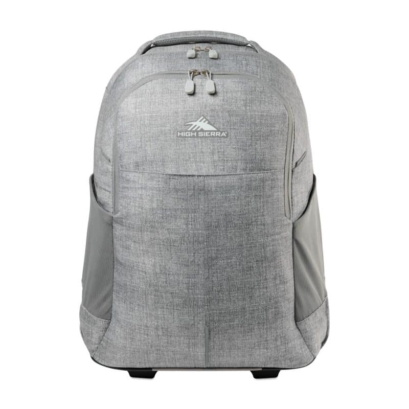 High Sierra® Powerglide Pro Wheeled Backpack - Silver Heather - 1