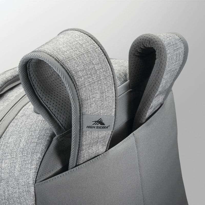 High Sierra® Powerglide Pro Wheeled Backpack - Silver Heather - 4