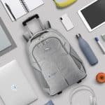 High Sierra® Powerglide Pro Wheeled Backpack - Silver Heather - 7