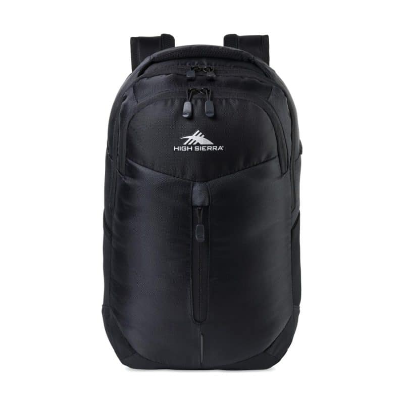 High Sierra® Swerve Pro Laptop Backpack - Black - 1