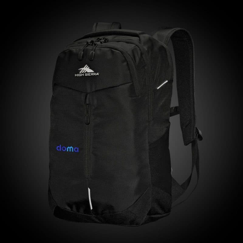 High Sierra® Swerve Pro Laptop Backpack - Black - 3