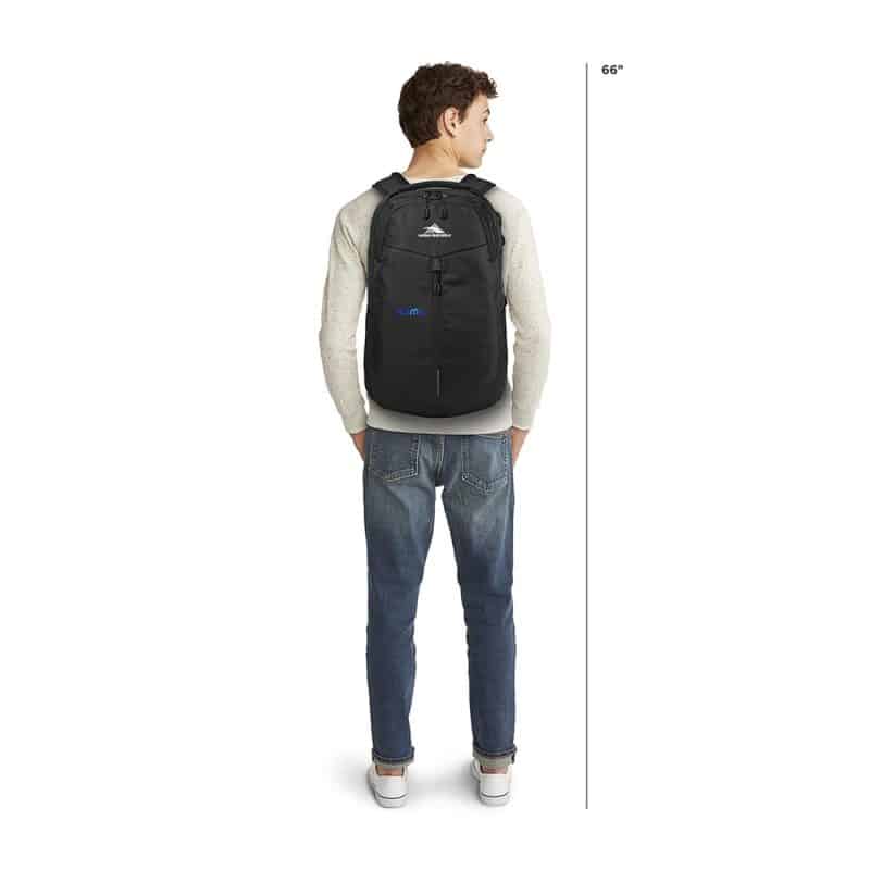 High Sierra® Swerve Pro Laptop Backpack - Black - 4