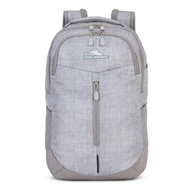 High Sierra® Swerve Pro Laptop Backpack - Silver Heather - 1