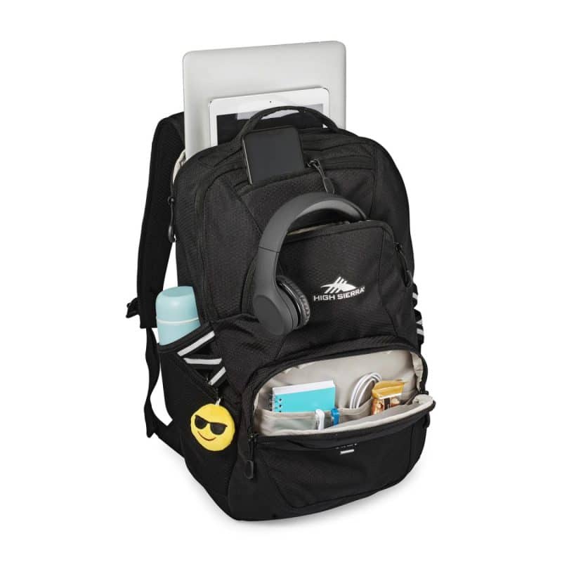 High Sierra® Swoop SG Laptop Backpack - Black - 7