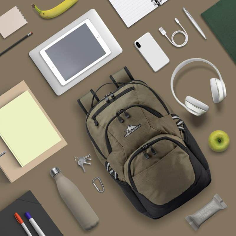 High Sierra® Swoop SG Laptop Backpack - Olive - 5