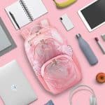 High Sierra® Swoop SG Laptop Backpack - Pink Marble-Bubblegum Pink - 6