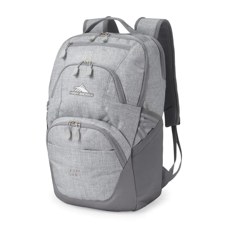 High Sierra® Swoop SG Laptop Backpack - Silver Heather - 4