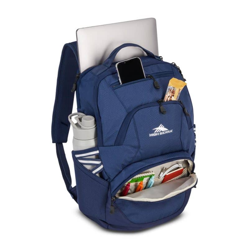 High Sierra® Swoop SG Laptop Backpack - True Navy - 3