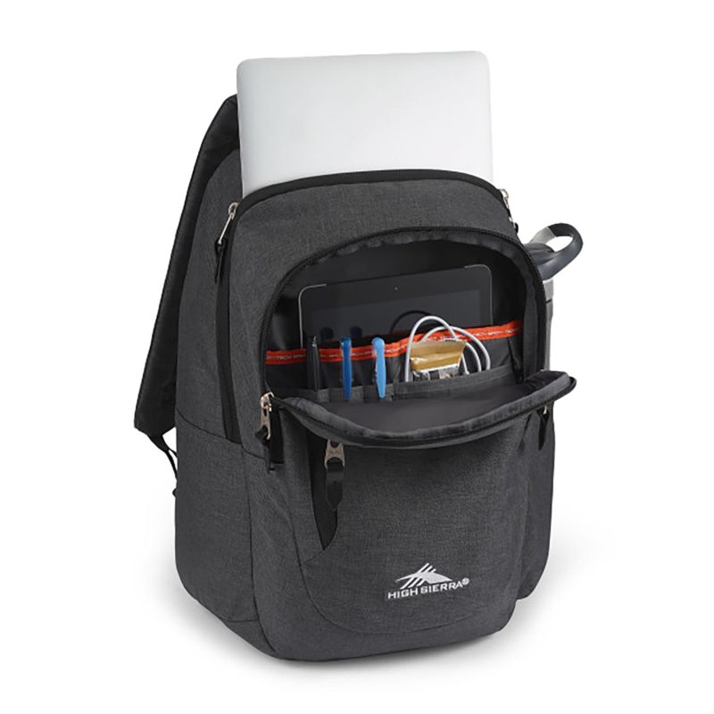 High Sierra® Haidan Laptop Backpack - Mercury Heather - 2