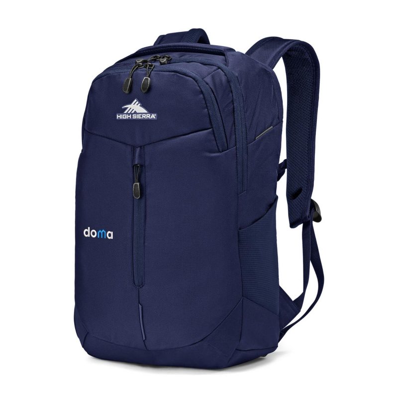 High Sierra® Swerve Pro Laptop Backpack - True Navy - 2
