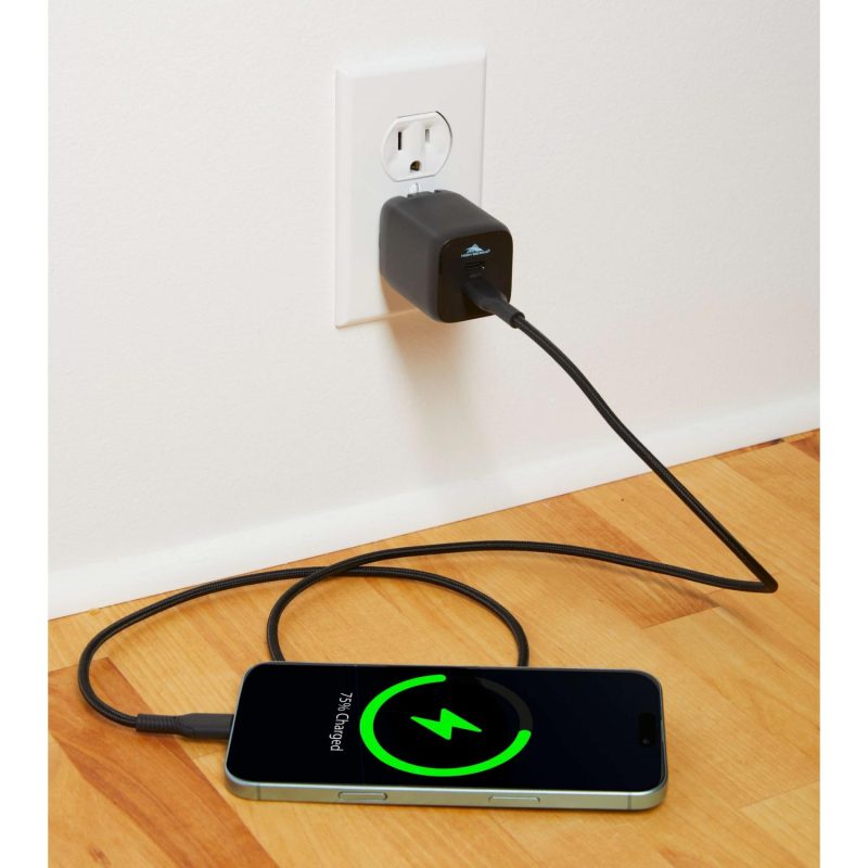 High Sierra 65W USB Wall Charger and Cable Kit - 5