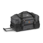 High Sierra Fairlead 22" Drop Bottom Wheeled Duffel - Mercury-Black