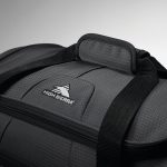 High Sierra Fairlead 22" Drop Bottom Wheeled Duffel - Mercury-Black - 4