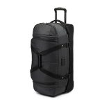 High Sierra Fairlead 28" Drop Bottom Wheeled Duffel - Mercury-Black - 5