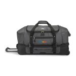 High Sierra Fairlead 28" Drop Bottom Wheeled Duffel - Mercury-Black - 6