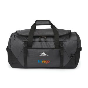 High Sierra Fairlead Convertible Duffel - Mercury-Black