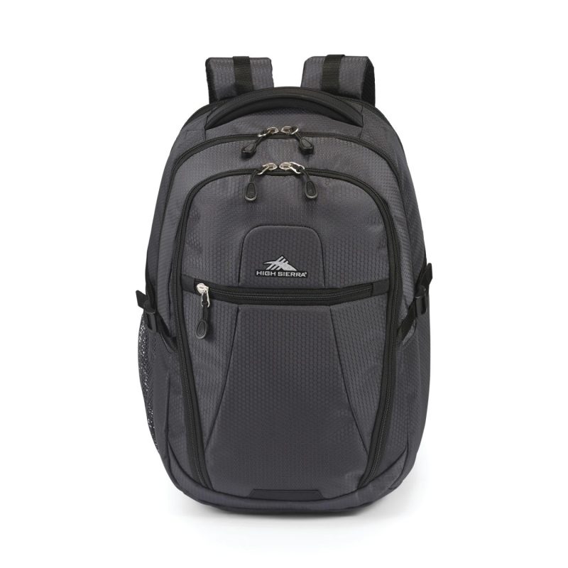 High Sierra Fairlead Laptop Backpack - Mercury-Black - 1