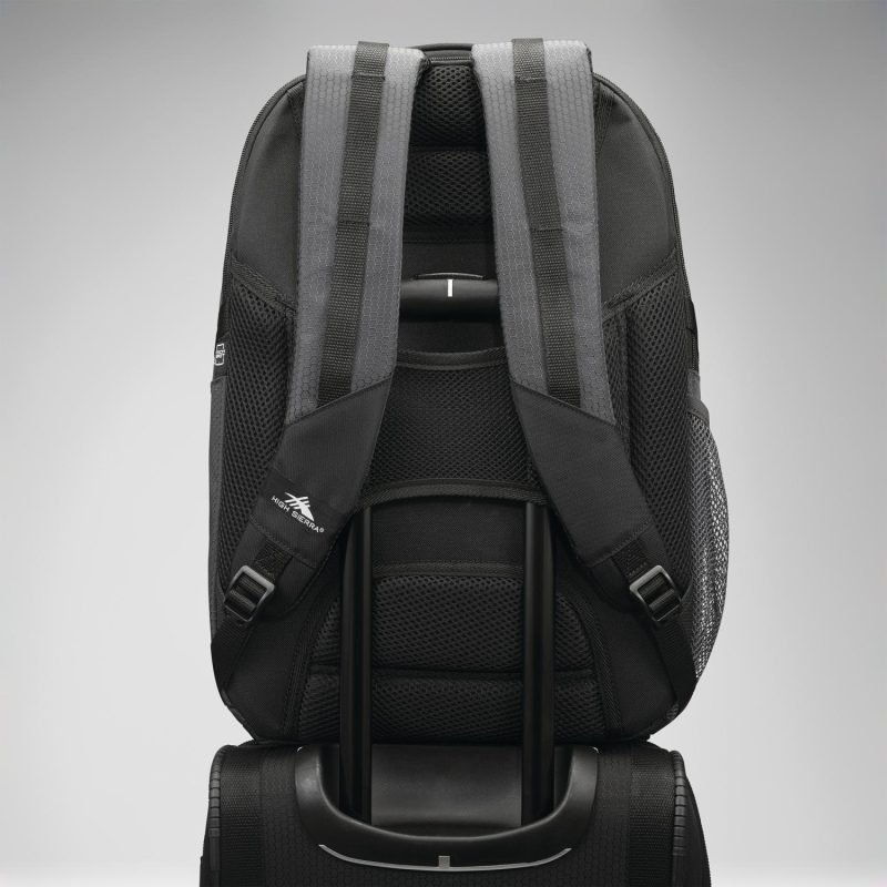 High Sierra Fairlead Laptop Backpack - Mercury-Black - 2