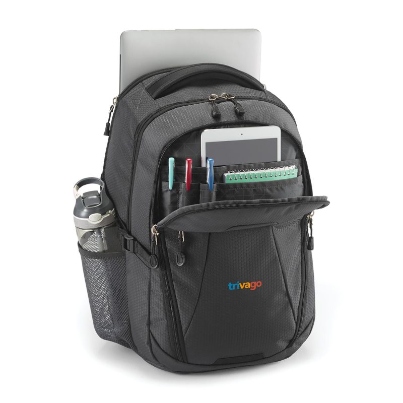 High Sierra Fairlead Laptop Backpack - Mercury-Black - 3
