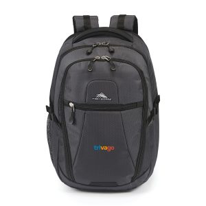 High Sierra Fairlead Laptop Backpack - Mercury-Black