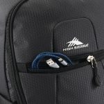 High Sierra Fairlead Laptop Backpack - Mercury-Black - 5