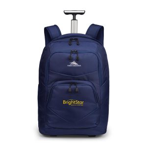 High Sierra Freewheel Pro Wheeled Backpack - True Navy