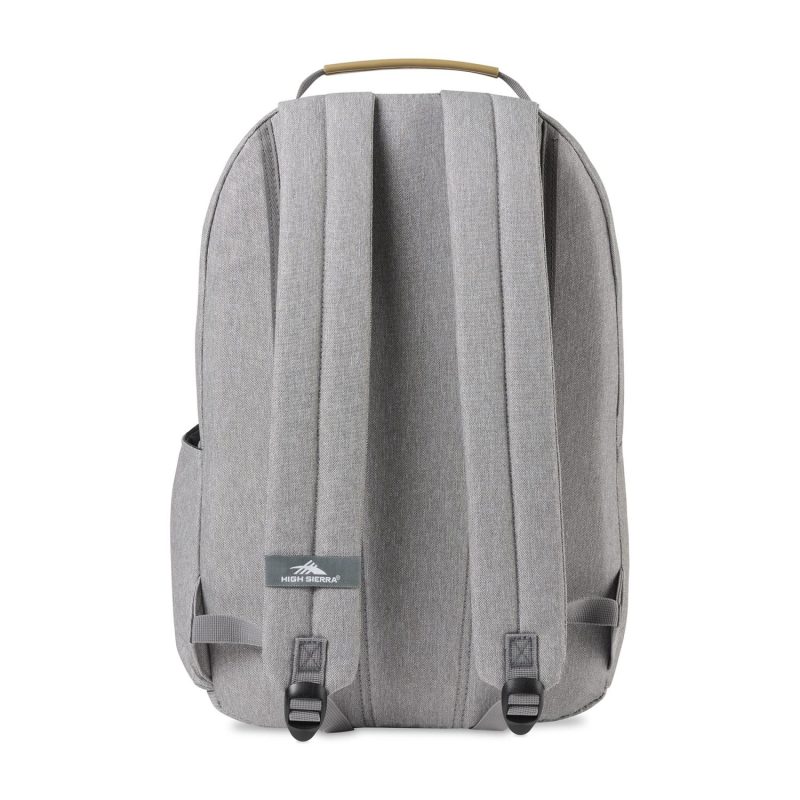 High Sierra Haidan Laptop Backpack - Light Grey Heather - 3
