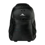 High Sierra Powerglide Pro Wheeled Backpack - Black