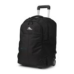 High Sierra Powerglide Pro Wheeled Backpack - Black - 7