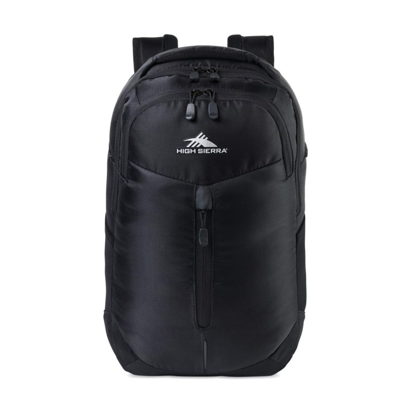 High Sierra Swerve Pro Laptop Backpack - Black - 1