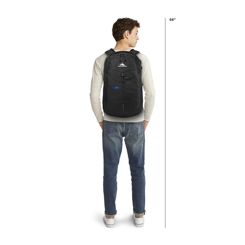High Sierra Swerve Pro Laptop Backpack - Black - 4