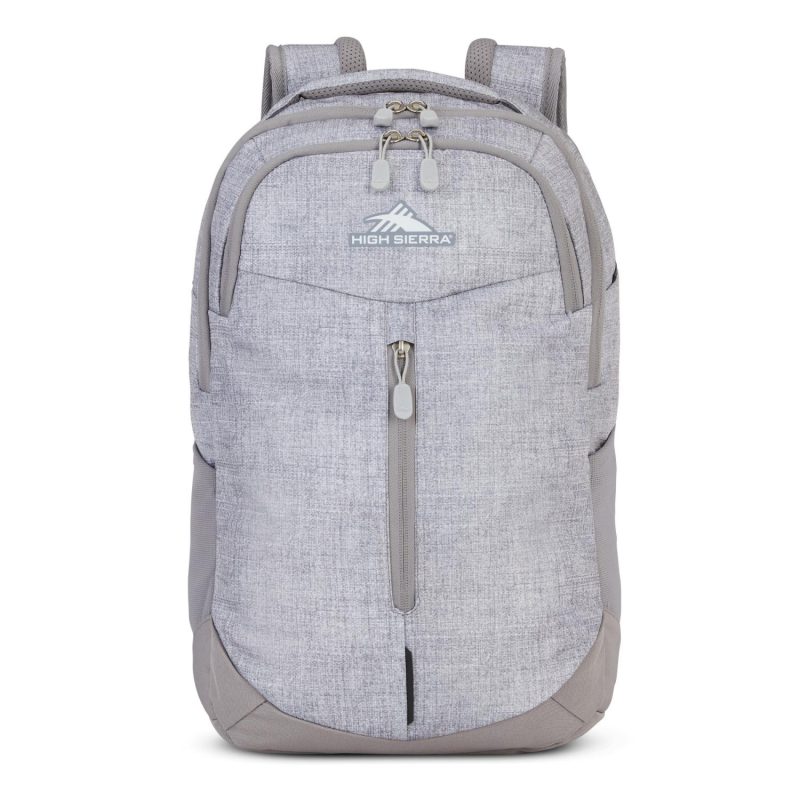 High Sierra Swerve Pro Laptop Backpack - Silver Heather - 1