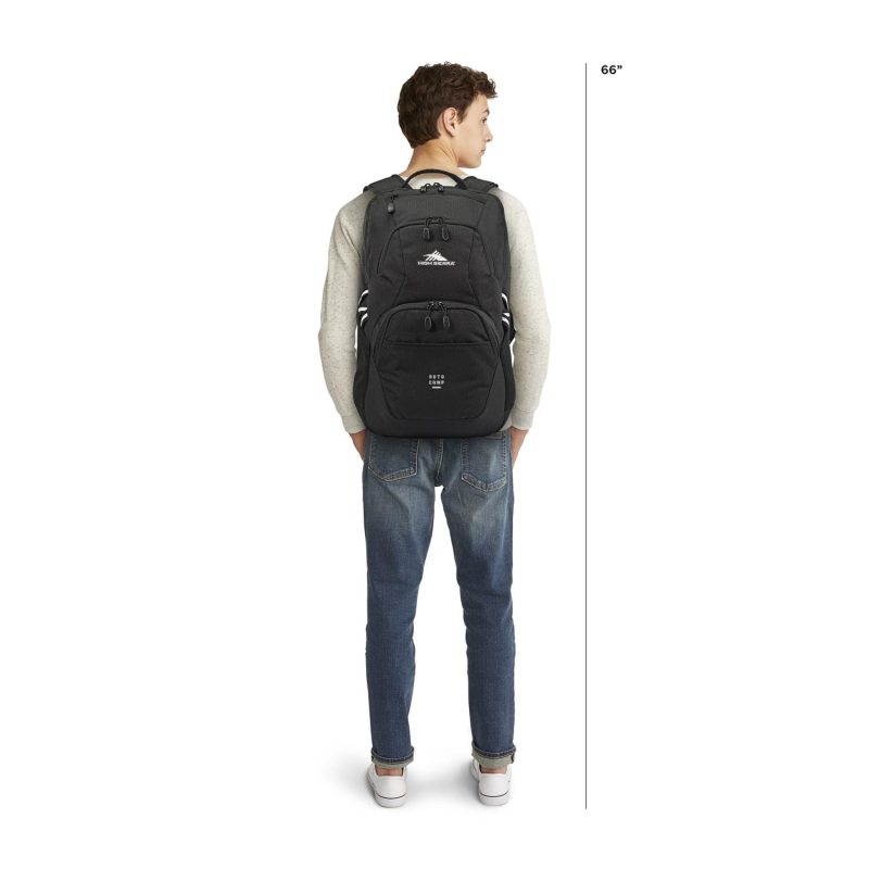High Sierra Swoop SG Laptop Backpack - Black - 5