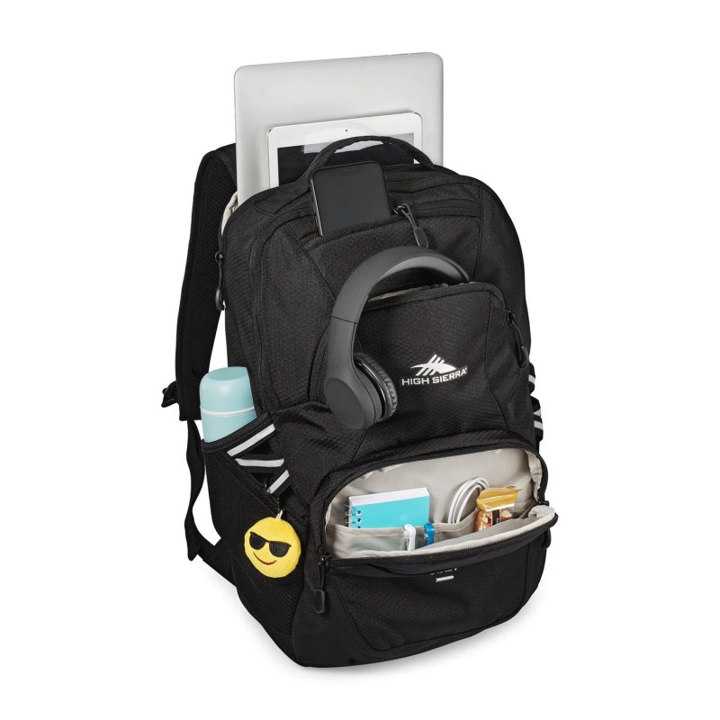 High Sierra Swoop SG Laptop Backpack - Black - 7
