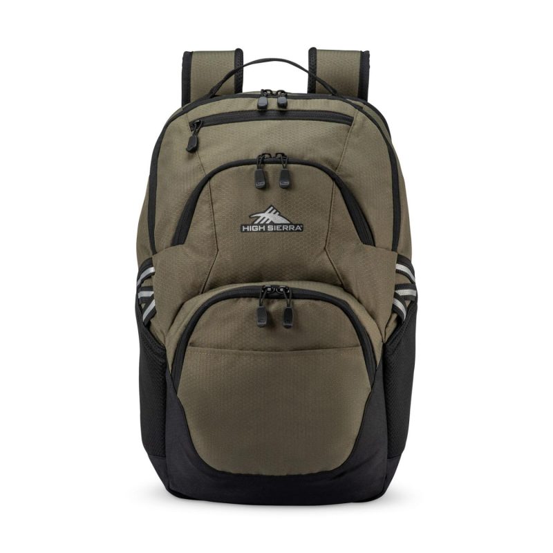 High Sierra Swoop SG Laptop Backpack - Olive - 1
